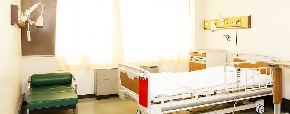 病室 - 個室（一人部屋）の写真