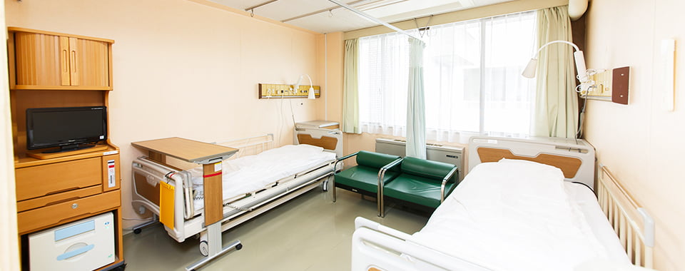 病室 - 二人部屋の写真